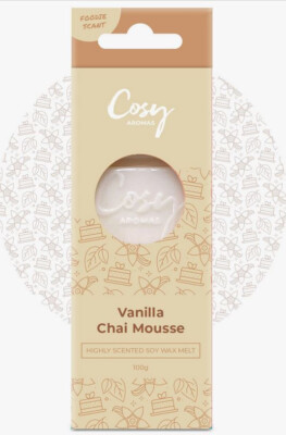 Vanilla Chai Mousse  - Wax Melt - 100g - Duftwachs- Cosy Aromas