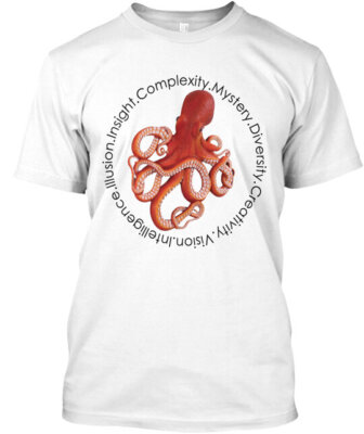 Octopus T-Shirt Made in the USA Size S to 5XL