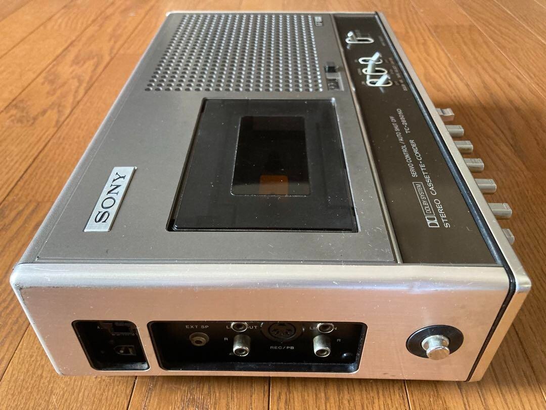 SONY TC-2850SD テープコーダー SONY TC-2850SD Cassette Densuke 1973 Stereo Recorder Vintage