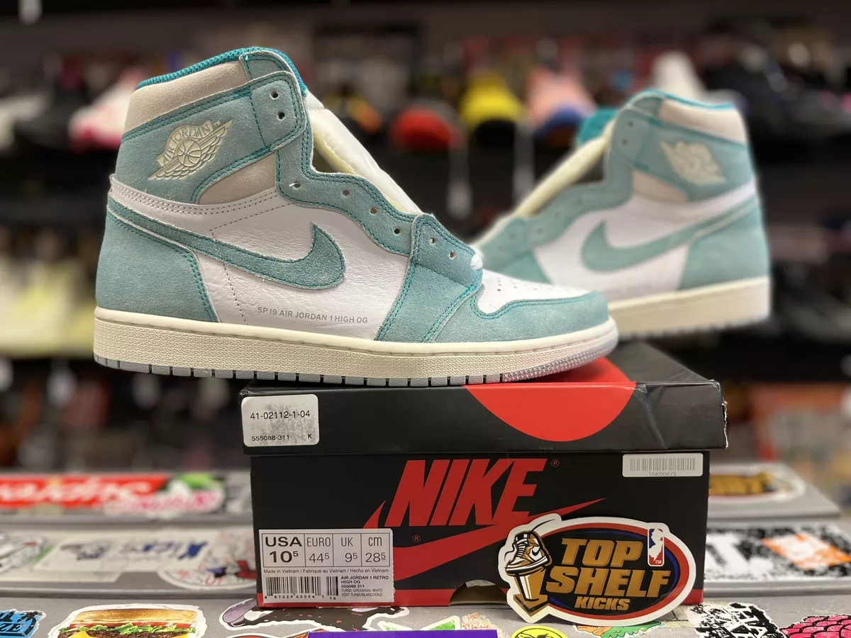 NIKE AIR JORDAN 1 OG TURBO GREEN 28.5