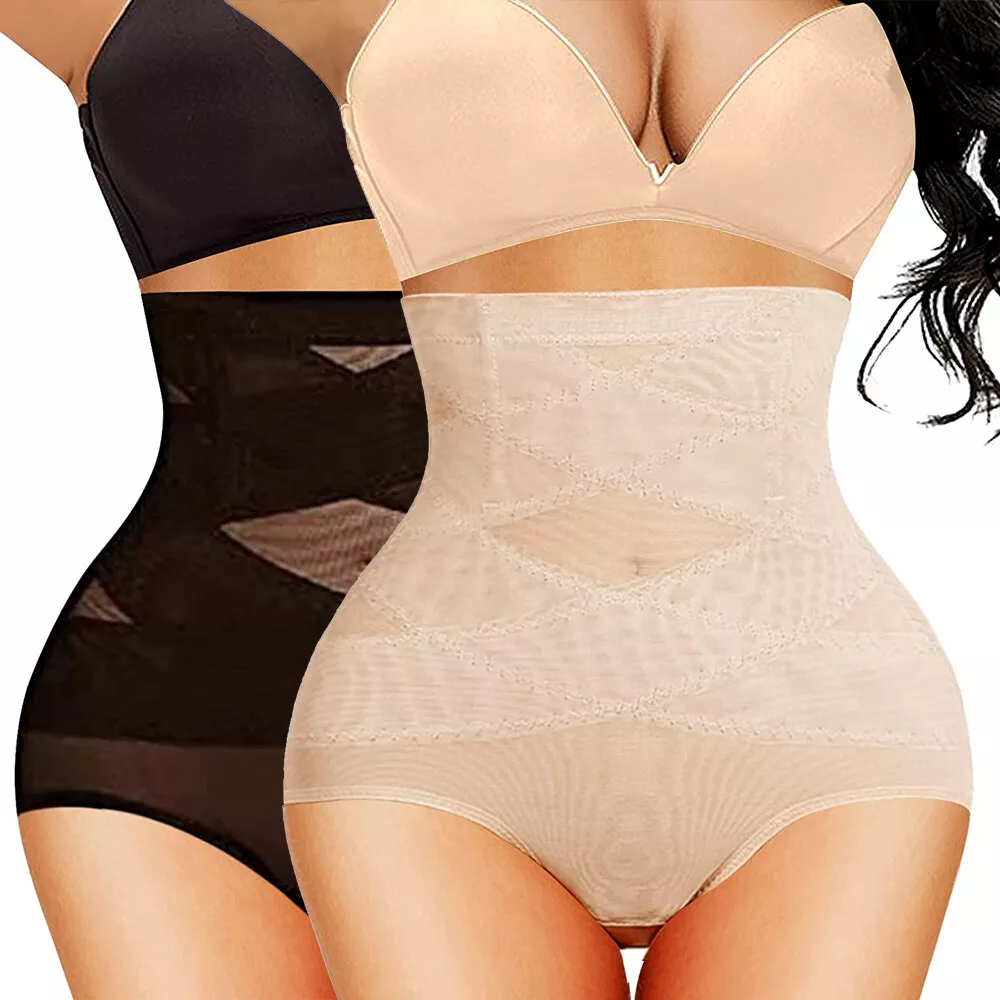 Cross Compression Abs Shaping Briefs For Women Belly Body Shaper Panties  Girdles