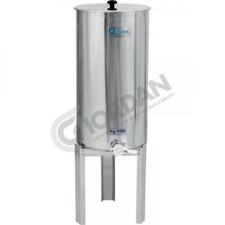 Maturatore da 100 kg (70L) in acciaio inox con scarico frontale, rubinetto in 