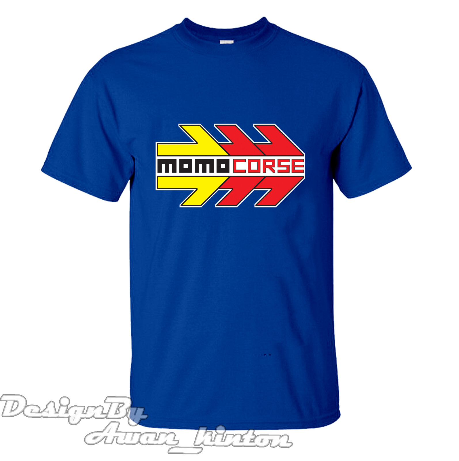 New Arrival Momo Corse Tshirt FUNNY Blue Color