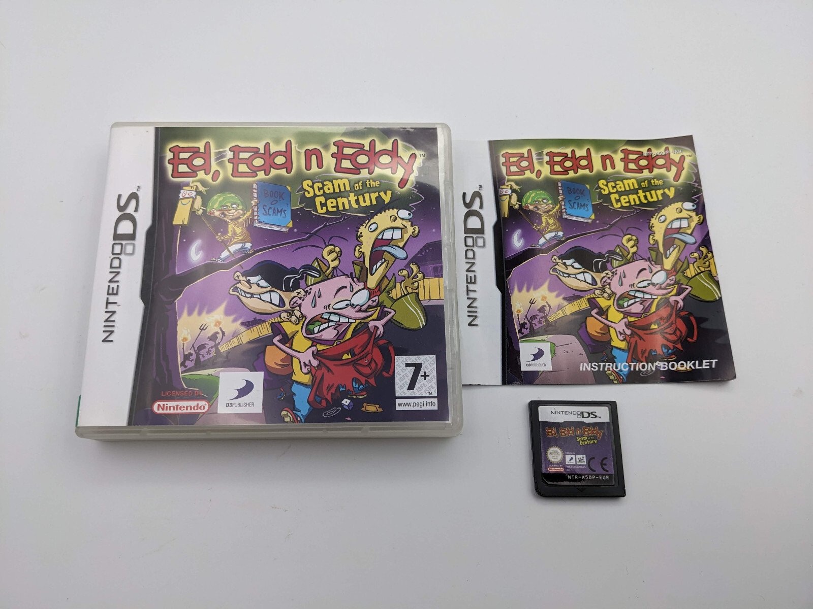 Ed, Edd 'n Eddy: Scam of the Century - Nintendo DS Game - And 2DS 3DS DSi