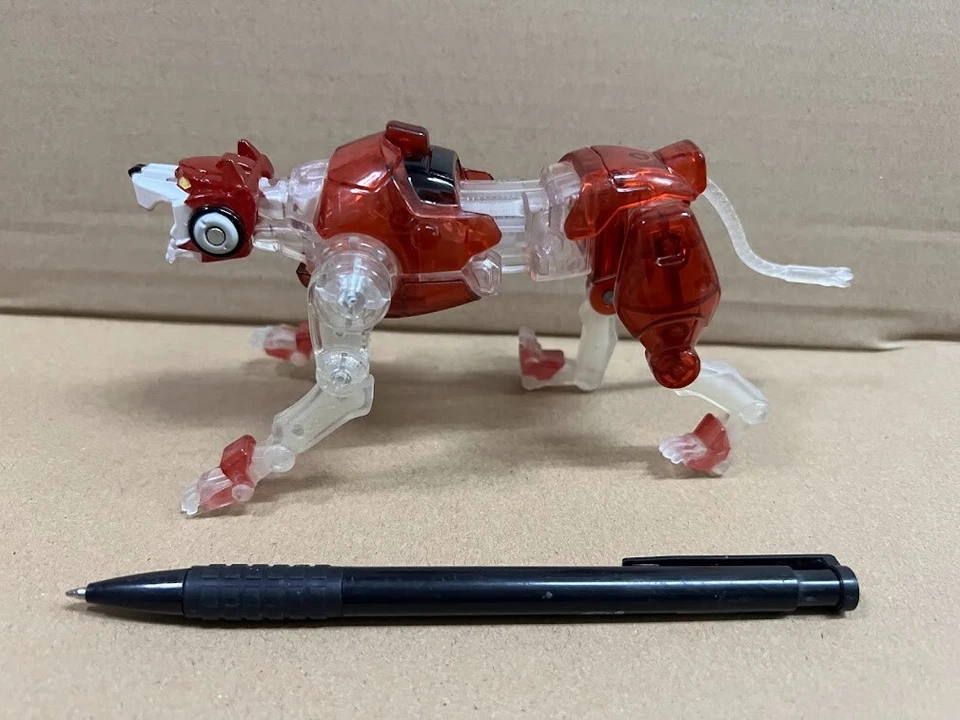 Playmates Voltron Series - Lion Action Figure Crystal Red Version Loose pack  - Image 2 of 3