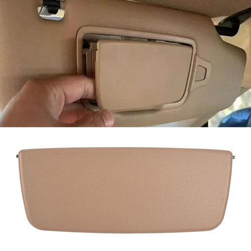 Piezas de cubierta de espejo retrovisor parasol interior de coche para Porsche 981 982 911 991 992 beige nuevas - Imagen 7 de 13