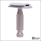 Maggard Razors MRT Stainless Travel Handle Safety Razor with Chrome ...
