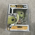 Disney Star Wars Funko Pop Rebels Hera Syndulla Autographed Vanessa Marshall