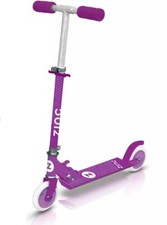 Zinc Two Wheeled Purple Folding Scooter (Read Description)