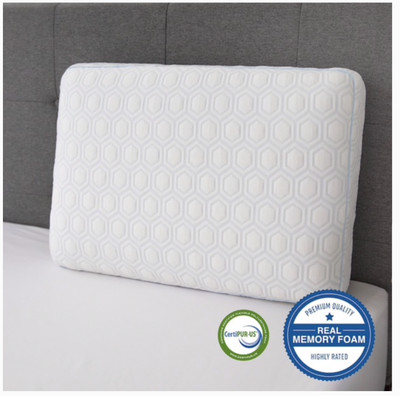 sensorpedic memory foam pillow