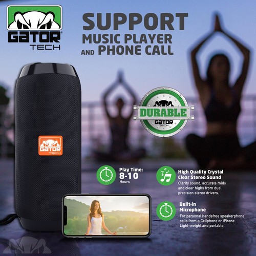Bluetooth Wireless Portable Speaker Waterproof Stereo Bass USB TF FM Radio LOUD - Picture 17 of 50