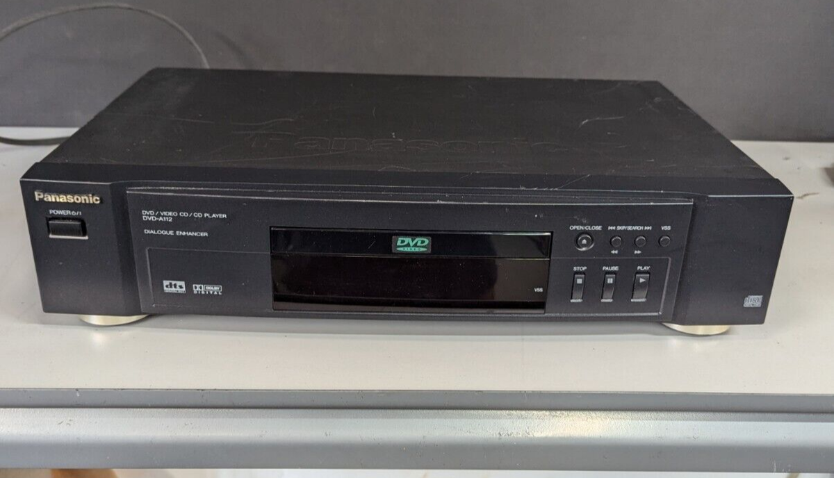 Panasonic DVD-A112U DVD Video CD Player - Made in Japan 