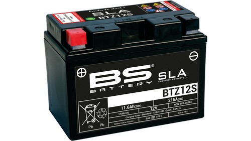 SLA Batterie wartungsfrei Honda NSS,SH,CTR,VT,VTR,XL 250-1000ccm ´ YTZ12S-BS - Bild 1 von 1