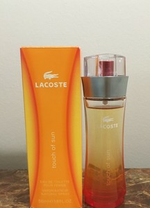 lacoste orange perfume