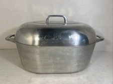 Farberware Roaster 15" x 11" Aluminum Turkey Dutch Oven Lid Thanksgiving 4267