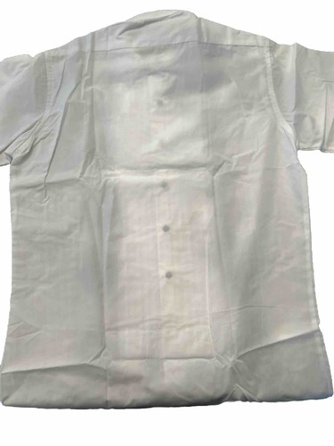 Kyle Thomas By Henry Segal White Button Up Short Sleeve Dress Shirts - 3 Pack - Picture 15 of 15