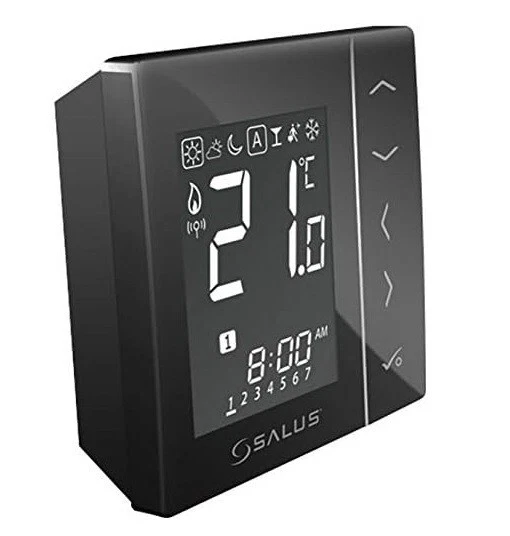 VS20BRF SCHWARZ 4 IN 1 DIGITALER FUNK-RAUMTHERMOSTAT FUNK