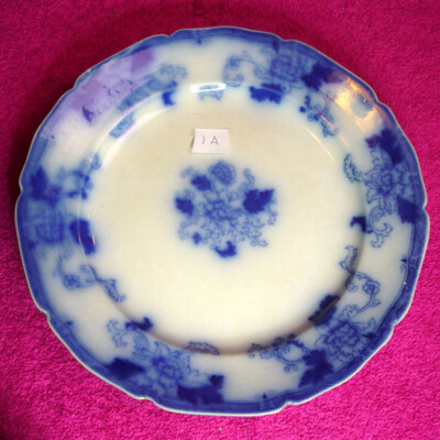 J Dimmock (Senator Flow Blue) 9 7/8'' DINNER PLATE(s) A1-4 (4 avail) U-PICK