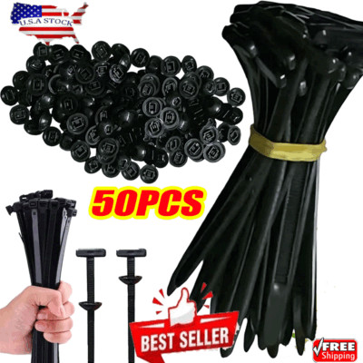 Nylon Universal Cable Tie Buckle 5Pcs