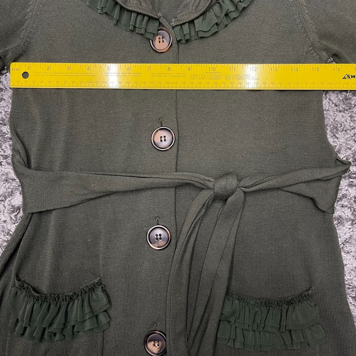 Knitted Dove Sweater Dress Womens Small Olive Green Long Sleeve Button Front | eBay Knitted Dove Sweater Dress Womens Small Olive Green Long Sleeve Button Front | eBay