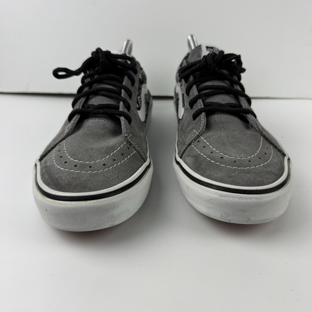 Size 10 - VANS Sk8- Low Paisley - Grey for sale online | eBay