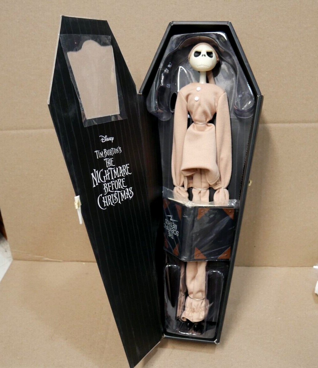 New! Nightmare Before Christmas Pajama Jack Skellington in Coffin
