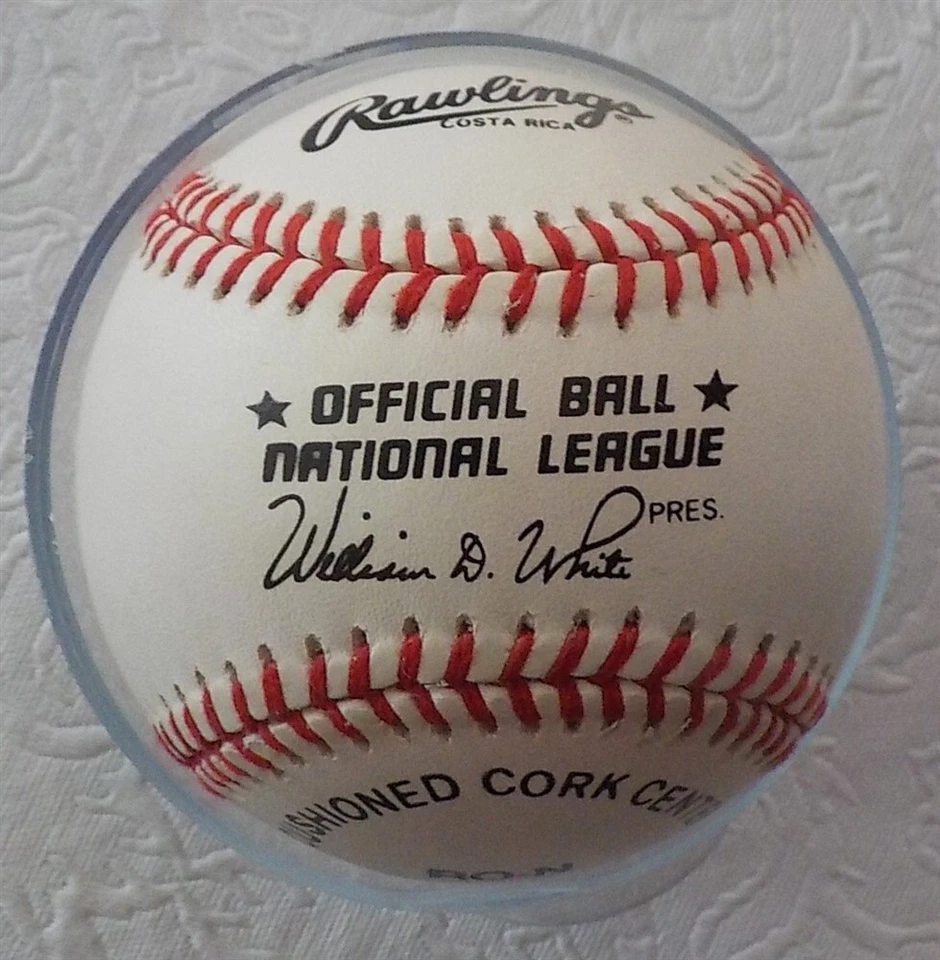 Tom Hutton Autographed National League Baseball - Image 2 of 2