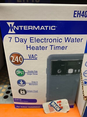 Intermatic 30 Amp 240-Volt DPST Electronic Water Heater Time Switch