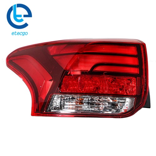 Black Tail Light Assembly For Mitsubishi Outlander 2016-2020 Left Driver Side - Picture 4 of 13