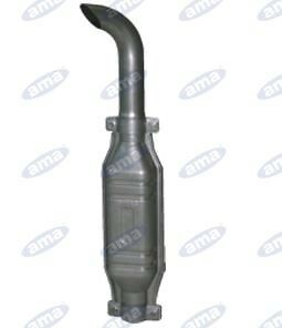 Scarico Trattore 84359 Ø 70mm L1140mm | Marmitta Agricola Curva