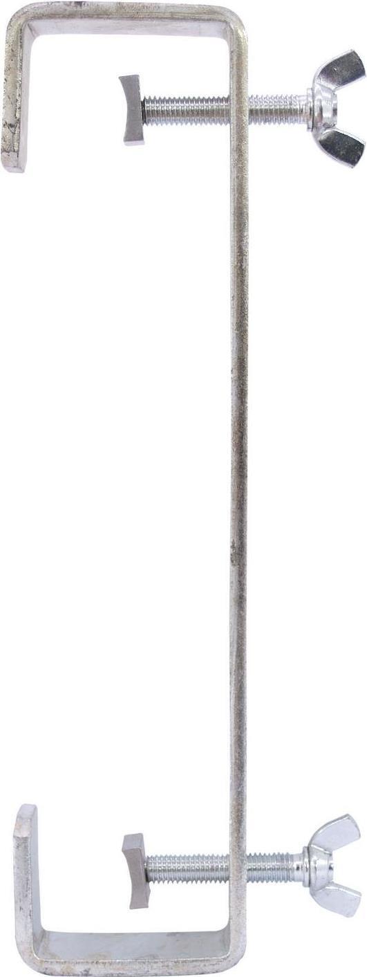 Gancio a C Eurolite TCH-50/30 Argento - 58000660 - Carico 30kg per DJ