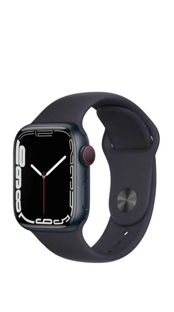 Apple Watch Nike Series 7 45mm Midnight Aluminum Case