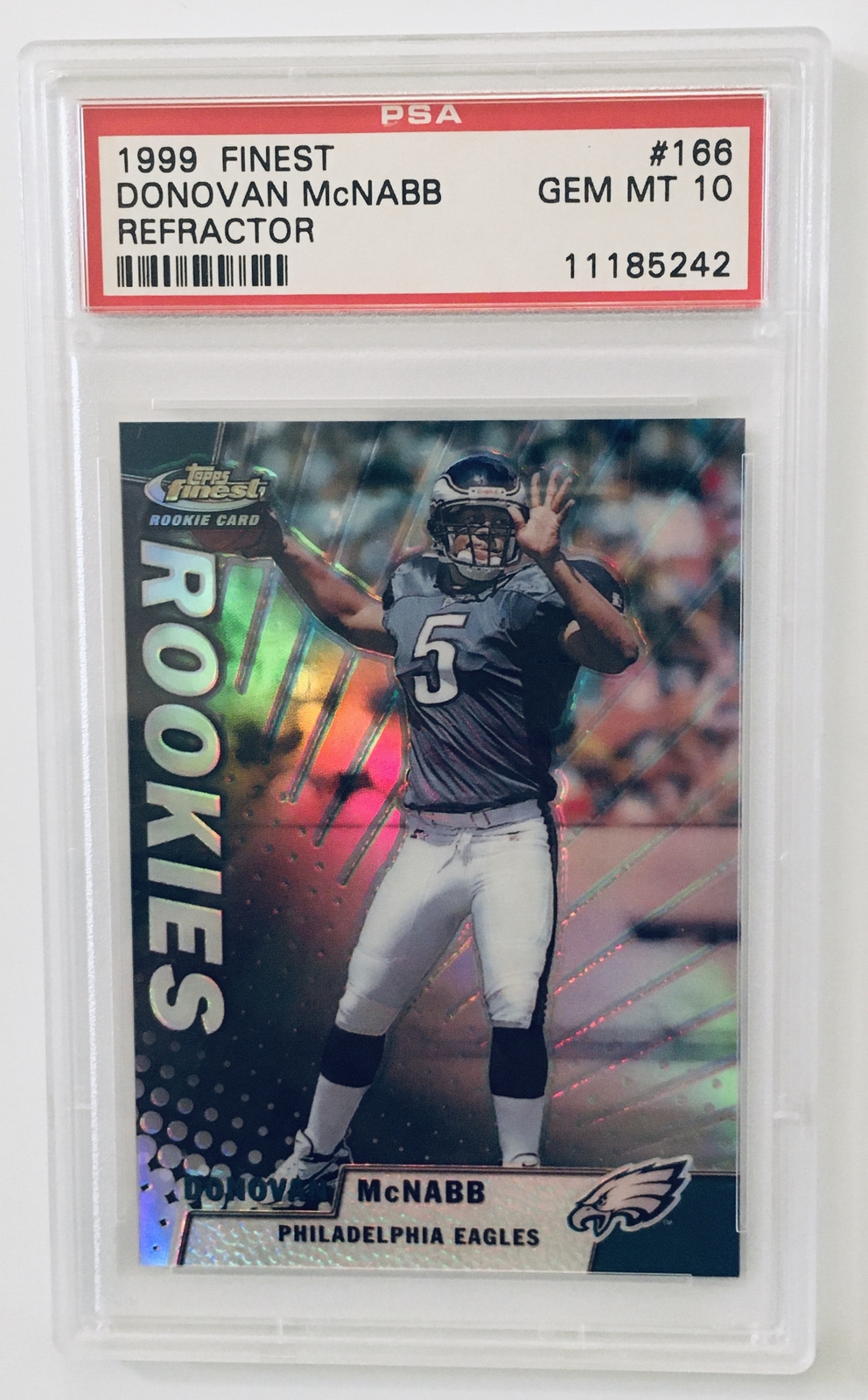 Donovan McNabb Finest #166 Refractor