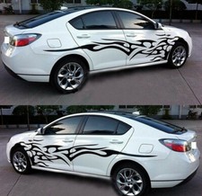 1set Waterproof Car Decal Flame Vinyl Graphics Side Stickers Body Decals New 1set Waterproof Car Decal Flame Vinyl Graphics Side Stickers Body Decals New