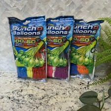 3 Packs ZURU Bunch O Balloons Rapid-Filling Self-Sealing Water Balloons