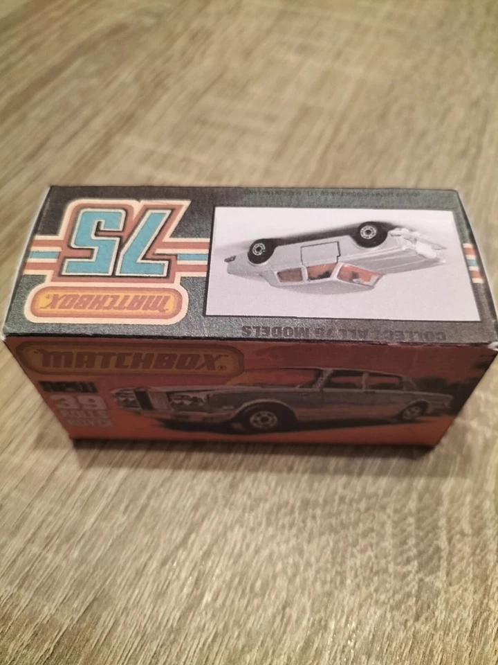 Matchbox Superfast - No39 Rolls Royce SS - Replica / Copy Box only - Image 2 of 3