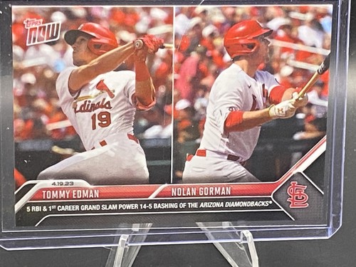 2023 Topps Now 147 Tommy Edman / Nolan Gorman