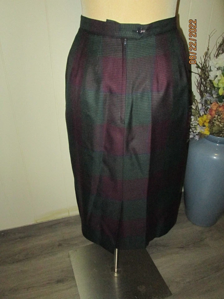 JACQUELINE FERAR Traje de Oficina de Negocios 2 piezas Blazer Falda TALLA 10 Foto 3 de 4