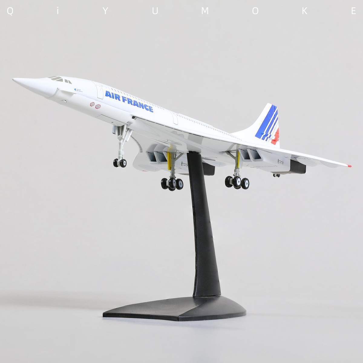 1:200 Scale Die-cast Metal Concorde Airplane - Air France Edition