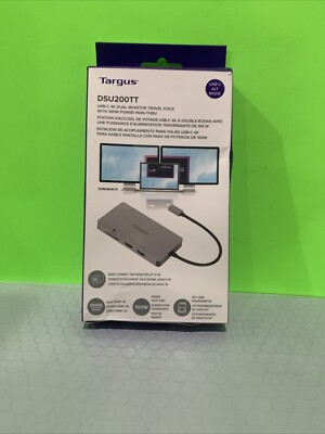 Targus - USB-C Dual HDMI 4K Docking Station with 100W PD Pass-Thru(DOCK423C) OB