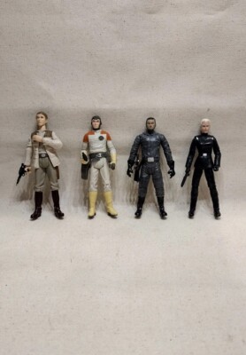 Star Wars Imperial Engineer Juno Eclipse Captain Antilles Cloud Car Pilot x4 Lot