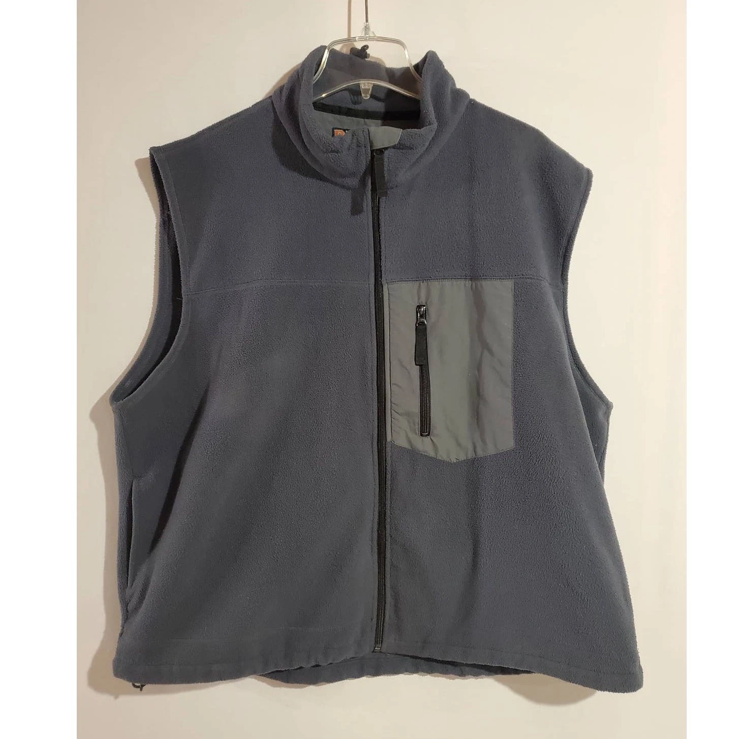 Duluth Trading Co Vintage Fleece Full Zip Vest Mens Size XL Tradesman Outdoors