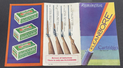 Remington UMC Kleanbore Brochure Catalog-Cartridge 22 Rifle Ammo Shells Box