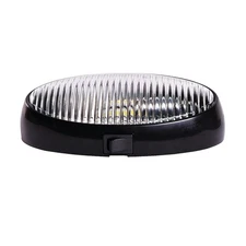 ARCON 20681 LED BW OVL PRCH LITE W/SW BLK-CLR