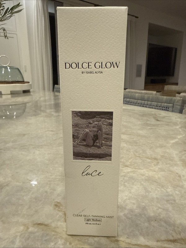 Dolce Glow Luce Clear Self Tanning Mist 6.4 fl oz LIGHT MEDIUM by Isabel Alysa