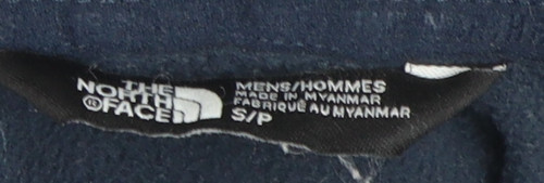 The North Face Men's Blue Fleece Full Zip Hoodie S - Picture 3 of 12