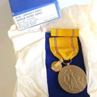 1945 American Defense Medal & Pin Original WWII World War 2 WW2 US Military