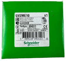 Image of Schneider Electric GV2ME10 TeSys GV2 Motor Circuit Breaker 4–6.3A New in Box