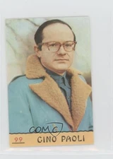 1968 Panini Cantanti Bisvalida Back Gino Paoli #99 11n6