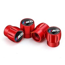4 Pezzi Tappi Valvole per Ruote BMW Serie M da M2 a M8
